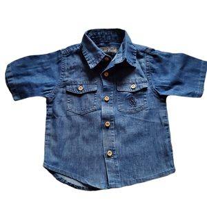 Baby Boys New Denim Button Down